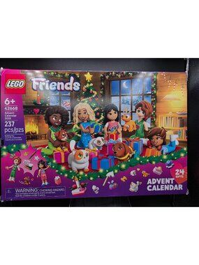 LEGO Friends 2025 Advent Calendar 42668  237 Pcs  24 Gifts